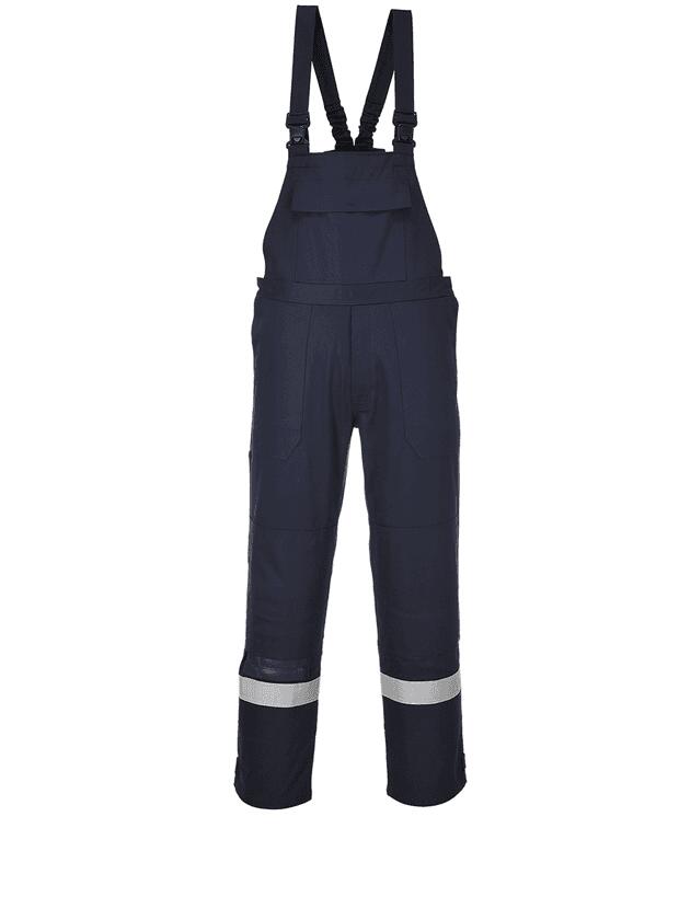 Portwest FR27 - Portwest Bizflame Plus Flame Resistant Bib and Brace — Navy Blue