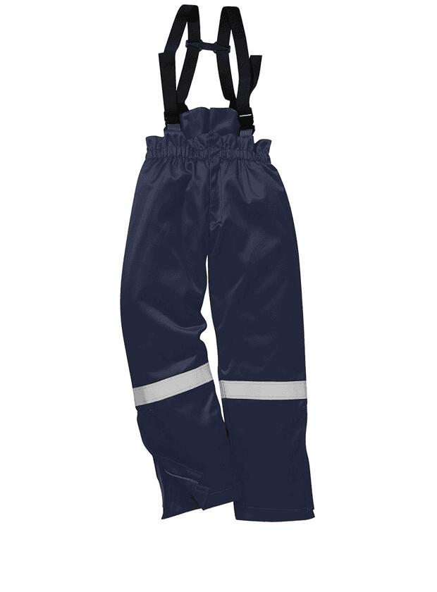 Portwest FR58 - FR Anti-static Winter Salopettes — Navy Blue