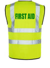 Hi-Vis FIRST AID Vest — Yellow