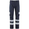 LEO CL05 Winswell - Hi-Vis Ecoviz Womens Lightweight Polyester Stretch Cargo — Navy