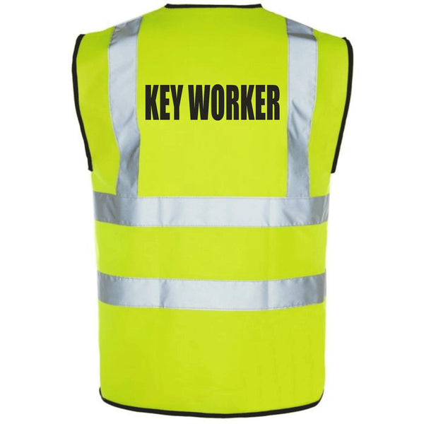 Hi-Vis Key Worker Vest