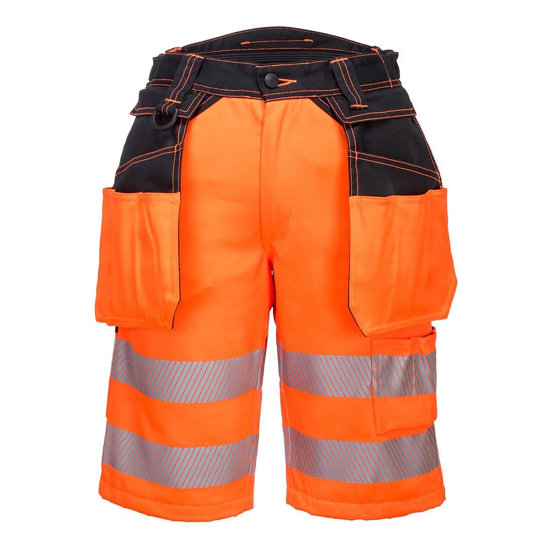 Portwest PW343 - Hi-Vis Holster Shorts — Orange