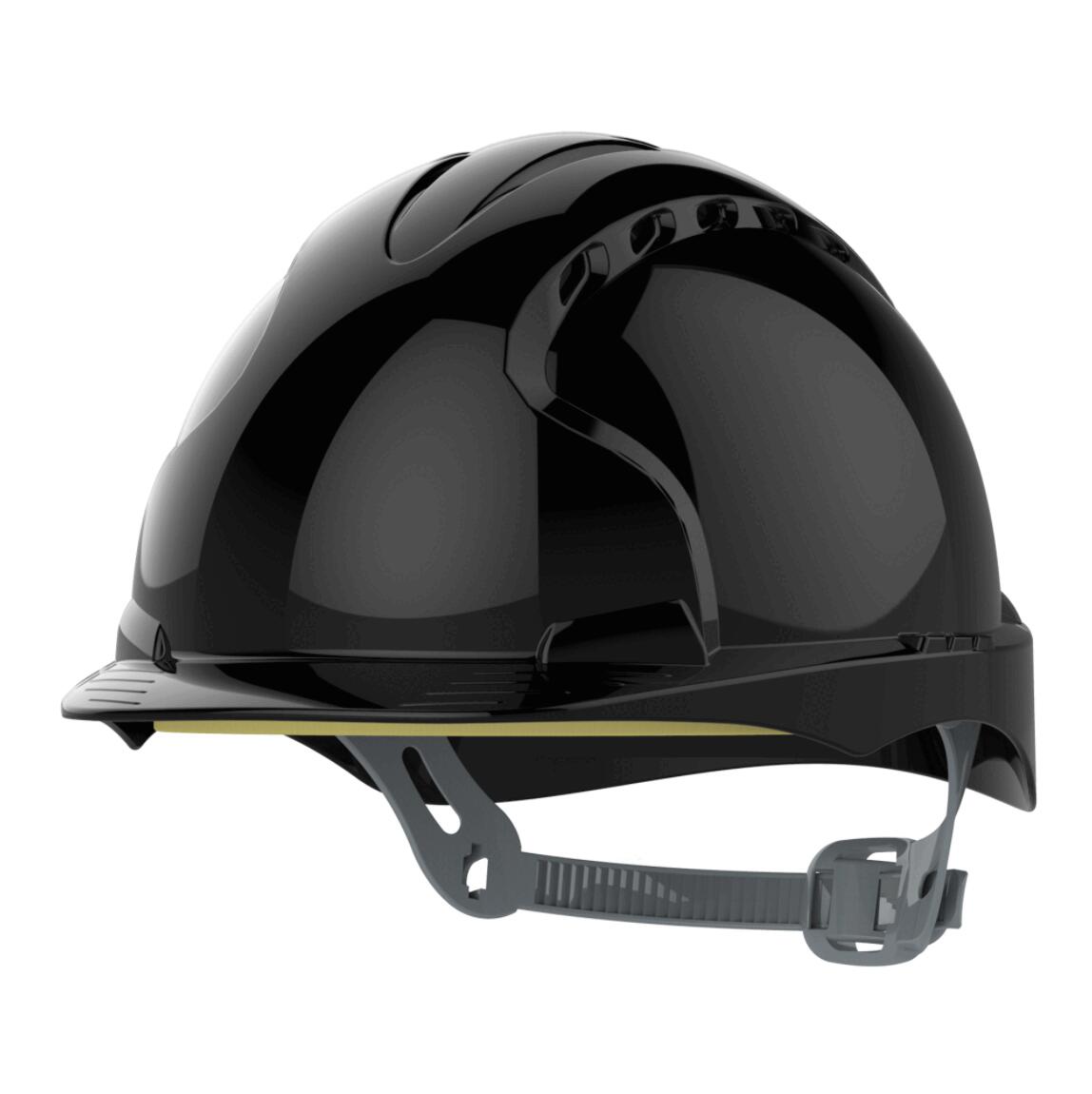 JSP EVO 2 - Vented Safety Helmet — Black