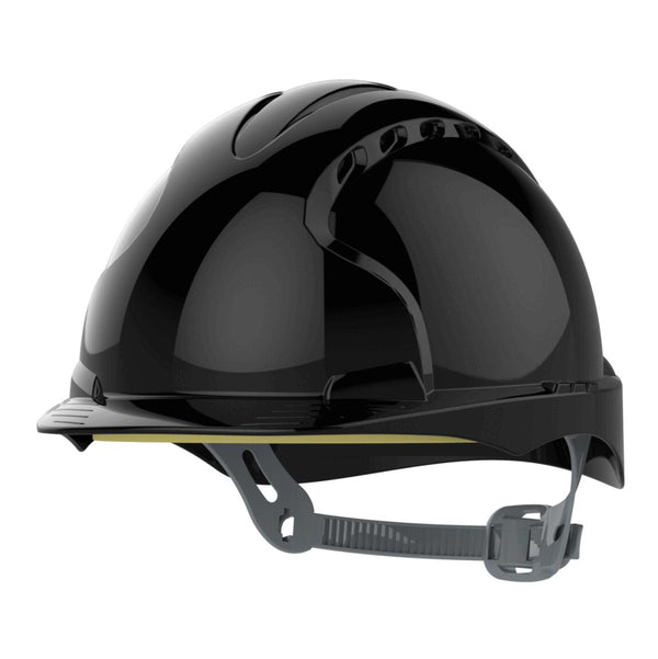 JSP EVO 2 - Vented Safety Helmet — Black