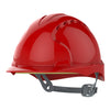 JSP EVO 2 - Vented Safety Helmet — Red
