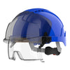 JSP EVO VISTAlens -Safety Helmet — Blue