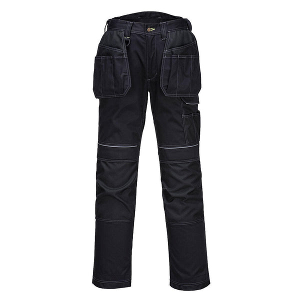 Portwest T602 - Portwest Holster Work Trousers — Black