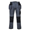 Portwest T602 - Portwest Holster Work Trousers — Grey / Black