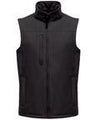 REGATTA TRA788 FLUX - SOFTSHELL BODYWARMER — Black