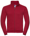 RUSSELL J267M - AUTHENTIC SWEATSHIRT JACKET — Classic Red