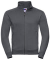 RUSSELL J267M - AUTHENTIC SWEATSHIRT JACKET — Convoy Grey