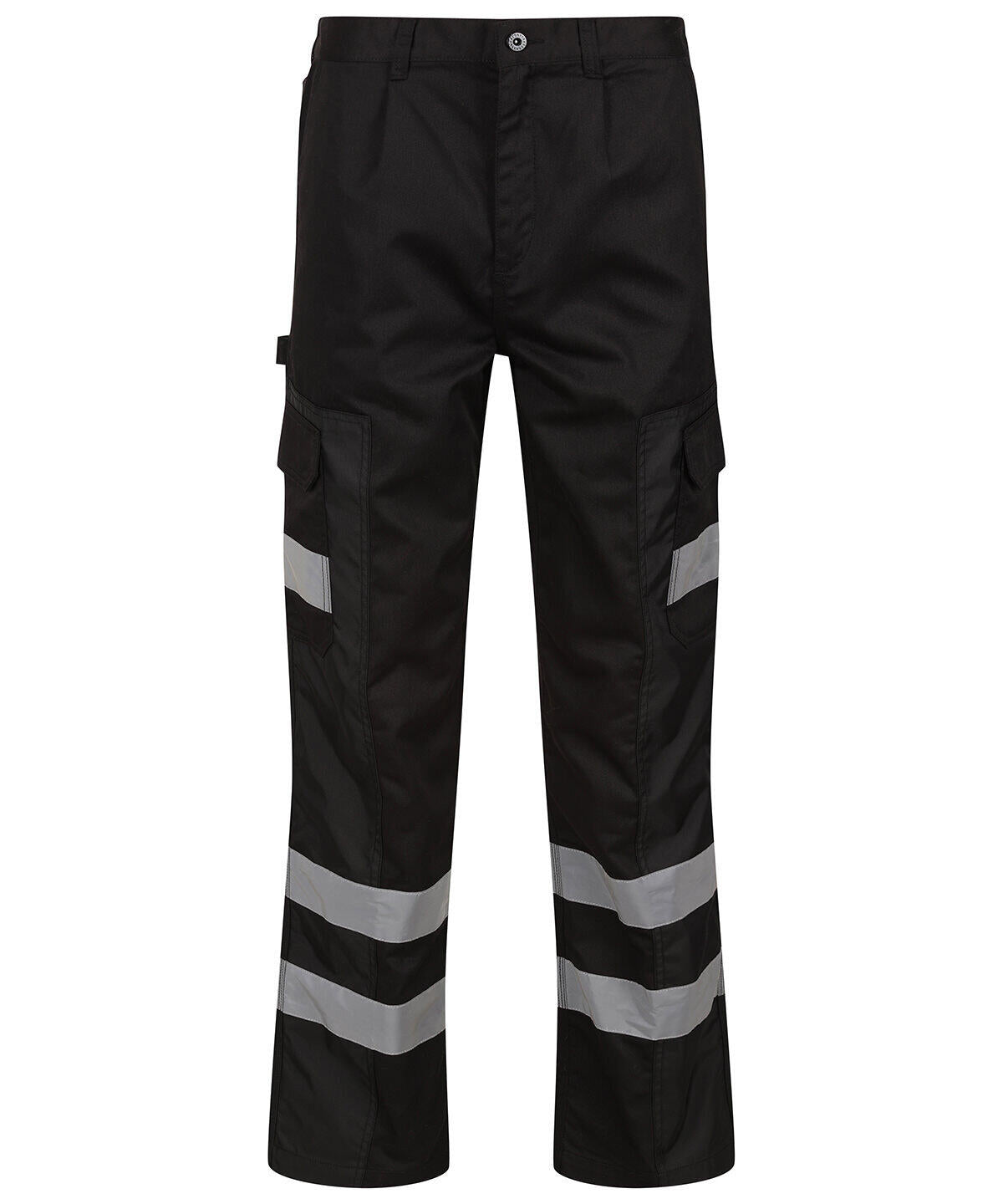REGATTA TRJ536 - HIVIS CARGO TROUSERS — Black