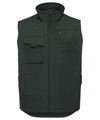 RUSSELL J014M - HEAVY DUTY GILET — Bottle Green