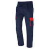 ORN 2580 Silverswift - Two Tone Combat Trouser — Navy Blue / Red