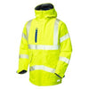 LEO A20 Marisco - Hi-Vis LTEC 20K High Performance Waterproof Anorak — Yellow