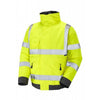 LEO J01 Chivenor - Hi-Vis Ecoviz 4K Lined Bomber Jacket — Yellow