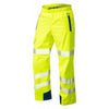 LEO L20 Lundy - Hi-Vis LTEC 20K High Performance Waterproof Overtrousers — Yellow