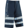Leo SH06 Kingsley - Hi-Vis EcoViz Performance+ Shorts — Navy