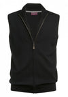 Brook Taverner 4372 Lincoln – Knitted Zip Gilet — Black