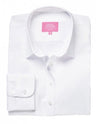 Brook Taverner 2359 Albany – Classic Oxford Ladies Shirt — White