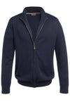 Brook Taverner 4218 Columbus – Full Zip Cardigan — Navy