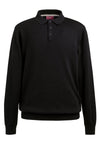 Brook Taverner 4219 Casper – Knit Polo — Black