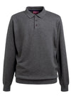 Brook Taverner 4219 Casper – Knit Polo — Charcoal
