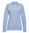 Brook Taverner 2378 Anna – Premium Cotton Ladies Polo — Sky Marl