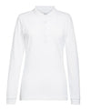 Brook Taverner 2378 Anna – Premium Cotton Ladies Polo — White