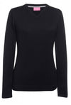 Brook Taverner 2307 Atlanta – V-neck Ladies Jumper — Black
