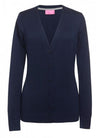 Brook Taverner 2309 Augusta – V-neck Cardigan — Navy