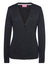 Brook Taverner 2309 Augusta – V-neck Cardigan — Black