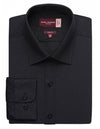 Brook Taverner 7640 Alba – Slim Fit Shirt — Black