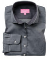 Brook Taverner 2319 Aspen – Royal Oxford Ladies Shirt — Grey