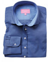 Brook Taverner 2319 Aspen – Royal Oxford Ladies Shirt — Blue