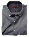 Brook Taverner 7883 Calgary – Royal Oxford Shirt — Grey