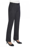 Brook Taverner 2262 Astoria – Tailored Leg Trouser — Charcoal