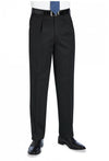 Brook Taverner 8732 Atlas – 'Waistease' Trouser — Black