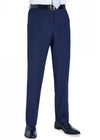 Brook Taverner 8387 Avalino – Tailored Fit Trouser — Mid Blue