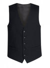 Brook Taverner 1300 Capital – Mens Waistcoat — Black