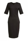 Brook Taverner 2365 Celeste – Jersey Stretch Dress — Black