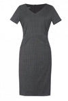 Brook Taverner 2335 Diamante – Dress — Grey Check