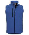 RUSSELL J141M - SOFTSHELL GILET — Azure Blue