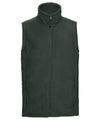 RUSSELL 8720M - Outdoor fleece gilet — Bottle Green