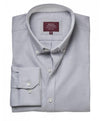 Brook Taverner 4052 Lawrence – Stretch Oxford Shirt — Grey