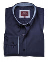 Brook Taverner 4052 Lawrence – Stretch Oxford Shirt — Navy