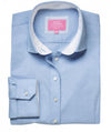 Brook Taverner 2361 Mirabel – Stretch Oxford Ladies Shirt — Sky Blue
