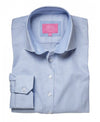 Brook Taverner 2361 Mirabel – Stretch Oxford Ladies Shirt — Sky Stripe