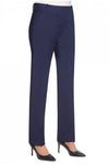 Brook Taverner 2234 Genoa – Tailored Leg Trouser — Mid Blue