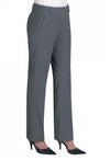 Brook Taverner 2234 Genoa – Tailored Leg Trouser — Light Grey